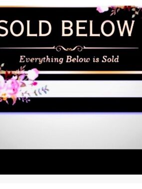 🌸Everything SOLD Below🌸